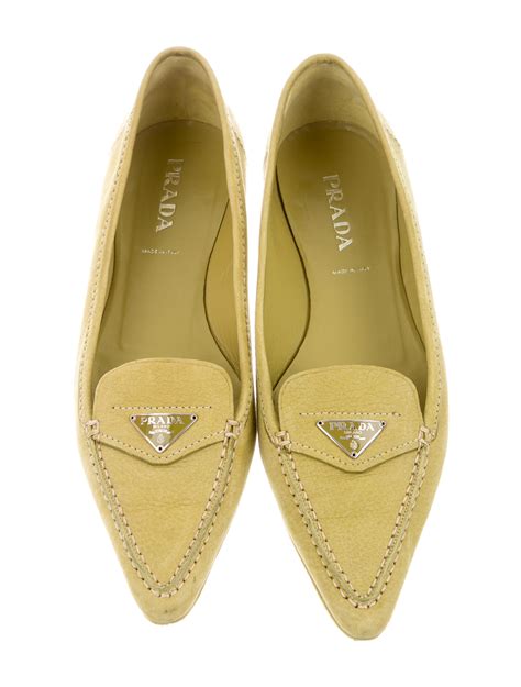 loafers for women prada|prada suede loafer.